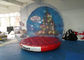 3m Inflatable Human Size Snow Globe For Promotion Fire Retardant