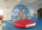 0.5mm PVC Trapaulin Outdoor Inflatable Snow Globe For Amusement Park