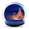 Large Inflatable Snow Globe For Outdoor Christmas Decoration EN14960