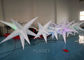 Oxford Cloth LED Inflatable Star With Color Light For Event Decoration