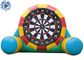 4.5mh Giant Inflatable Football Game / Double Sides Blow Up Soccer Dart Board