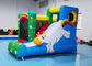 3.55*3.3*2.5m Inflatable Sports Games / Inflatable Unicorn Bouncer With Slide