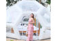 5M clear bubble house inflatable Jungle Lodge Ubud igloo bubble lodge PVC Camping hotel tent Inflatable Bubble tent