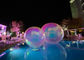 Custom Size Dazzle Color Giant PVC Floating Hanging Reflective Inflatable Mirror Ball For Party Event Decoration