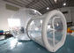 Outdoor Transparent Large Inflatable Bubble Camping Tent Single Tunnel Inflatable Bubble House Camping Globe Tent
