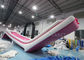 Iso9001 Pink Airtight Inflatable Yacht Water Slide For Boat