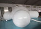 Half Clear 4m Dome Inflatable Bubble Lodge With Silent Blower