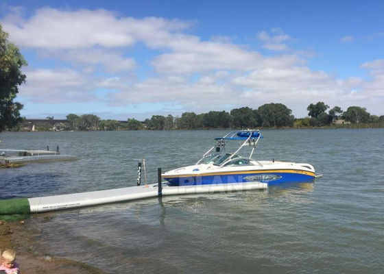 Drop Stitch Inflatable Yacht Dock Y Pontoon Platform For Boat Parking