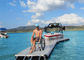 Drop Stitch Inflatable Yacht Dock Y Pontoon Platform For Boat Parking