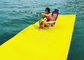 Yellow Inflatable Water Games Sea Pool EVA Floating Mat
