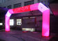 Custom Advertising LED Inflatable Start Finish Arch For Event