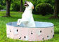 Inflatable PVC Portable Dog Bath Tub Foldable Waterproof CE Certified