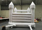 PVC Tarpaulin Inflatable 4 Meters White Wedding Bounce House With Air Blower