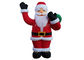 Custom Advertising Christmas Inflatable Santa Inflatable Santa Claus For Holiday Celebrate