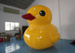 Outdoor Water Advertising Inflatable Duck Model Big Yellow Rubber Duck For Commercial
